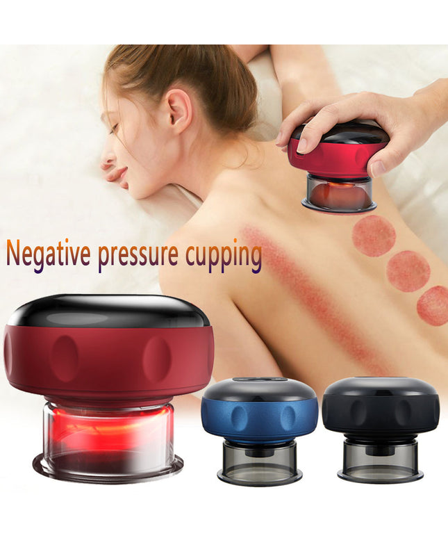 Electric Vacuum Cupping Massage Body Cups Anti-Cellulite Therapy Massager For Body Electric Guasha Scraping Fat Burning Slimming