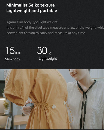 Distance Measuring Instrument Electronic Measuring Ruler Tape Measure High Definition Digital LCD High Precision Electronic Measuring Ruler Tool