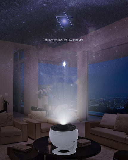 Night Light Galaxy Projector Starry Sky Projector 360 Rotate Planetarium Lamp For Kids Bedroom Valentines Day Gift Wedding Deco