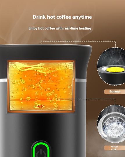 Electric Grinder Coffee Travel Handy 3 In1 Espresso Portable Coffee Espresso Maker Machine Cafe Portable Capsule Coffee Machine Kitchen Gadgets