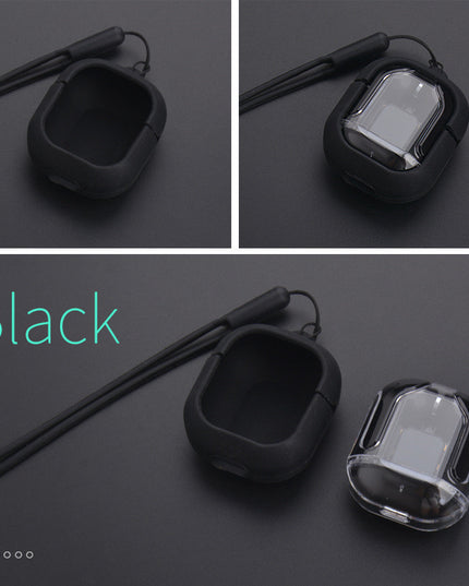 New Mini Transparent Wireless Bluetooth Headset Digital Display ENC Noise Reduction True Wireless Sports Music