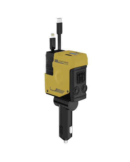 Car Charger Fast Charging And Retractable Four-in-one Cigarette Lighter