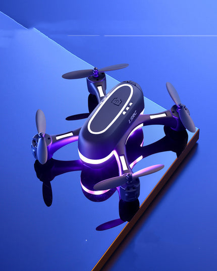 Mini Aerial Photography Gradient LED Remote Control Plane