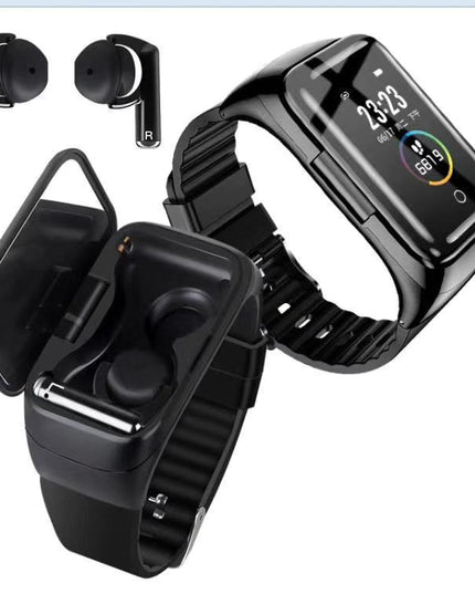 Wireless Bluetooth Headset Smart Watch Screen Waterproof