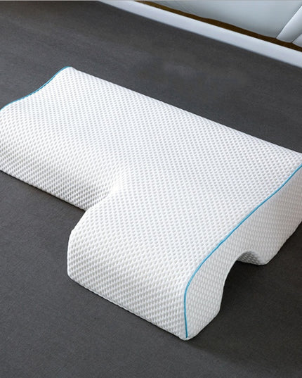 Couples Pillow Arched Cuddle Pillow With Slow Rebound Memory Foam For Arm Rest Hand Pillow