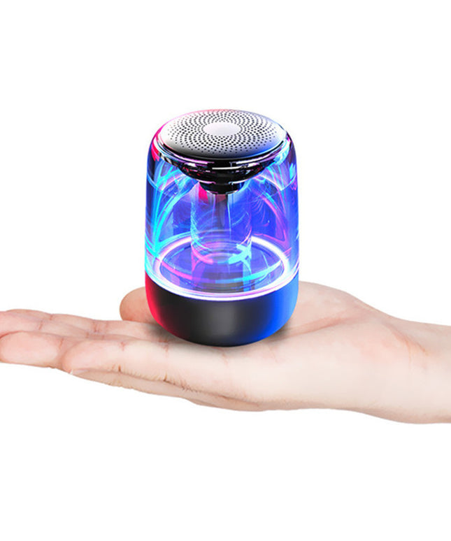 Portable Speakers Bluetooth Column Wireless Bluetooth Speaker Powerful Bass Radio with Variable Color LED Light