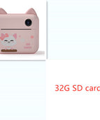 Pink 32GB SD card