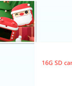 Red 16GB SD card