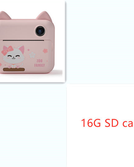 Children's Camera  Digital Camera Toy Photo Printable Set