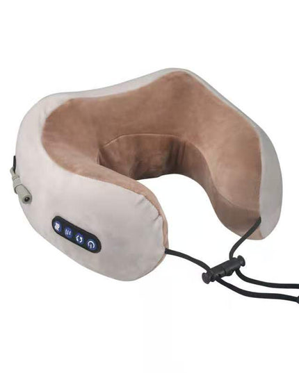 U Shaped Massage Pillow Neck Massage Device Electric Neck Massager Apparatus Shoulder Back Cervical Massager For Body Relaxation