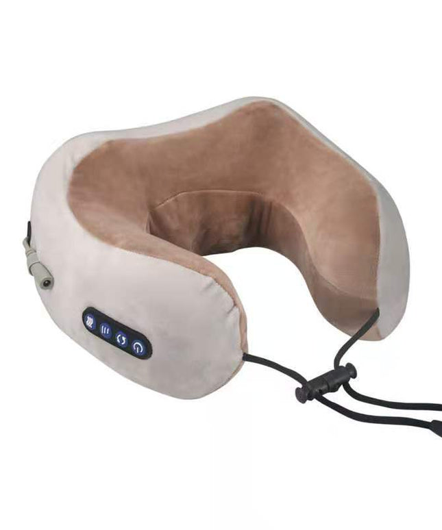 U Shaped Massage Pillow Neck Massage Device Electric Neck Massager Apparatus Shoulder Back Cervical Massager For Body Relaxation