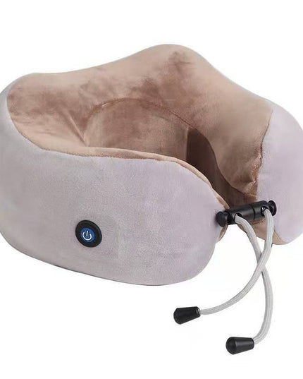 U Shaped Massage Pillow Neck Massage Device Electric Neck Massager Apparatus Shoulder Back Cervical Massager For Body Relaxation