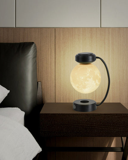3D LED Moon Night Light Wireless Magnetic Levitating Rotating Floating Ball Lamp For School Office Bookshop Home Decoration