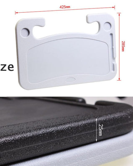 Steering wheel card table