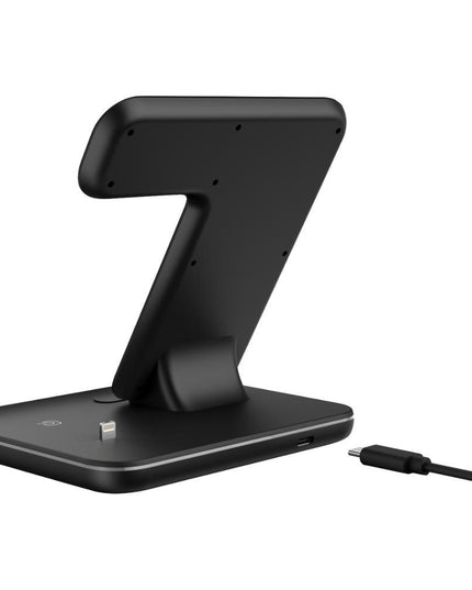 Compatible Mobile Phone Watch Earphone Wireless Charger 3 In 1 Wireless Charger Stand