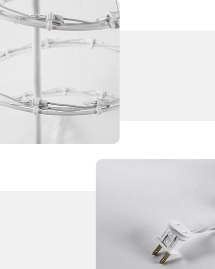 New Style LED Spiral Christmas Tree Light Christmas Spiral Tree Indoor And Outdoor Decoration Lights