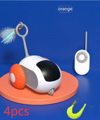 Orange Running Car 4pcs