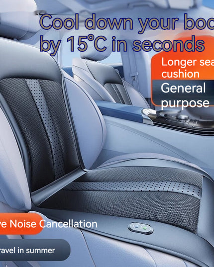 Car Refrigeration Cushion Waist Support Ventilation Cushion Summer Smart Backrest Cool Cushion Universal
