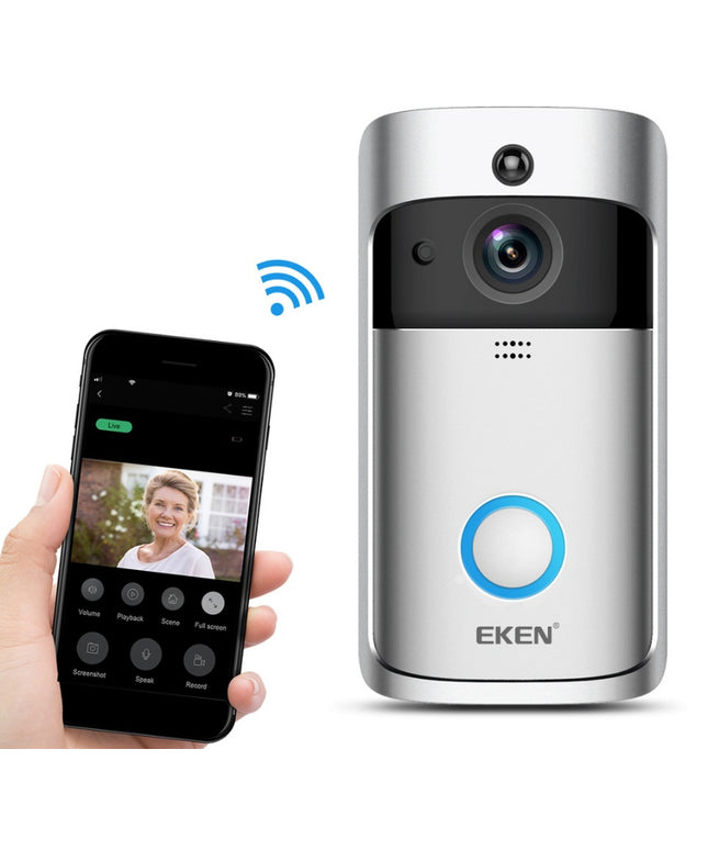Video Doorbell Smart Wireless WiFi Security Door Bell