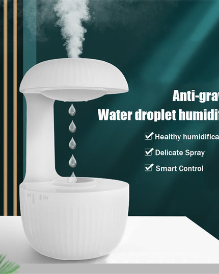 Anti-gravity Air Humidifier Mute Countercurrent Humidifier Levitating Water Drops Cool Mist Maker Fogger Relieve Fatigue