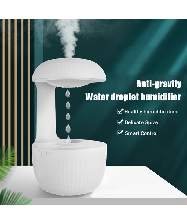 Anti-gravity Air Humidifier Mute Countercurrent Humidifier Levitating Water Drops Cool Mist Maker Fogger Relieve Fatigue