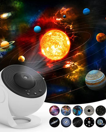Night Light Galaxy Projector Starry Sky Projector 360 Rotate Planetarium Lamp For Kids Bedroom Valentines Day Gift Wedding Deco