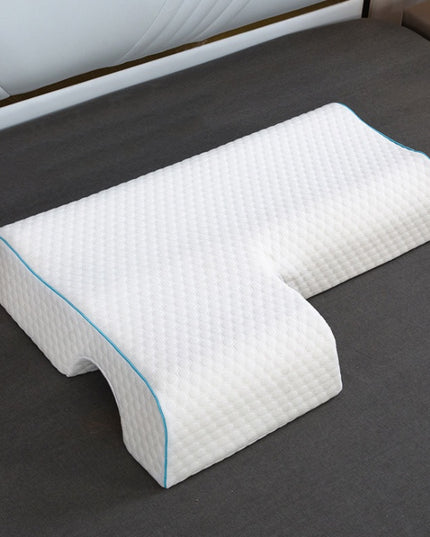 Couples Pillow Arched Cuddle Pillow With Slow Rebound Memory Foam For Arm Rest Hand Pillow