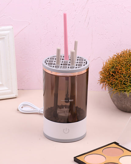 Women Eye Shadow Brush Cleaning Tool Portable Electric Makeup Brush Cleaner Machine With USB Charging Automatic Cosmetic Brush