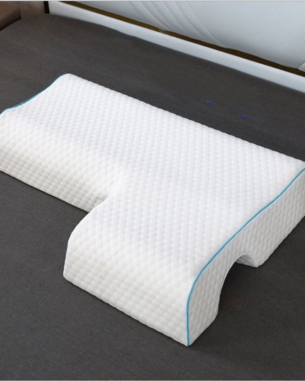 Couples Pillow Arched Cuddle Pillow With Slow Rebound Memory Foam For Arm Rest Hand Pillow