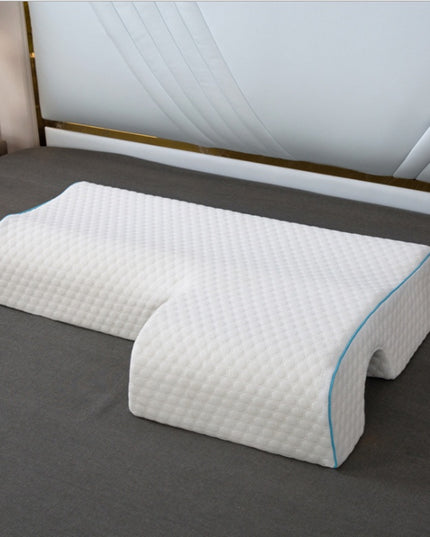 Couples Pillow Arched Cuddle Pillow With Slow Rebound Memory Foam For Arm Rest Hand Pillow