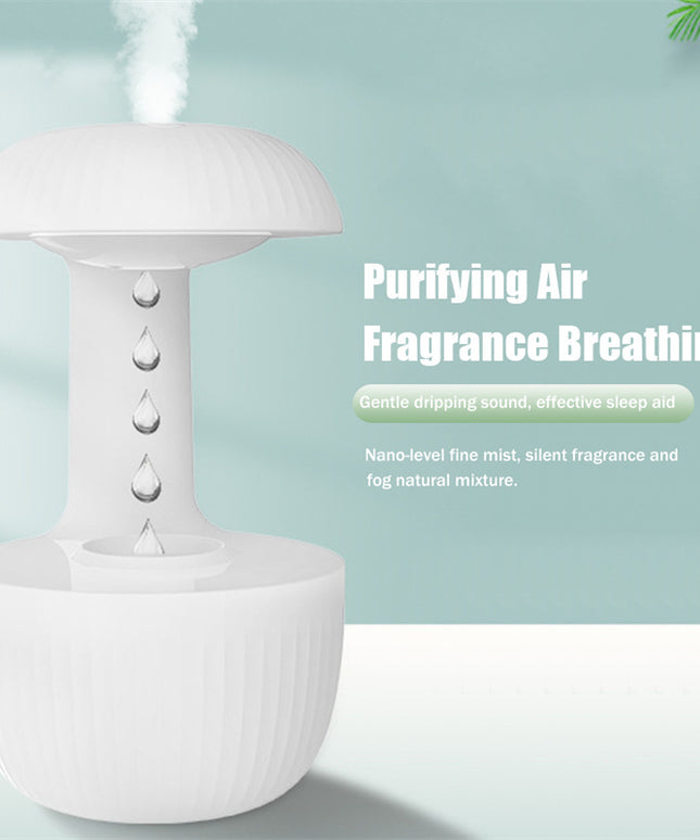 Anti-gravity Air Humidifier Mute Countercurrent Humidifier Levitating Water Drops Cool Mist Maker Fogger Relieve Fatigue