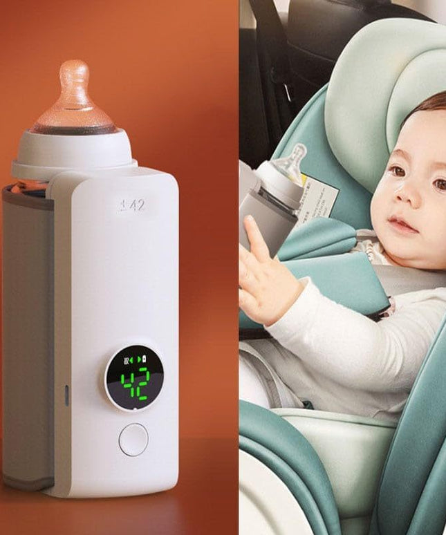 Portable Wireless Rechargeable Baby Bottle Warmer USB Charging And Heating Bag Portable Constant Temperature Milk Warmer Universal Bottle Insulation Sleeve