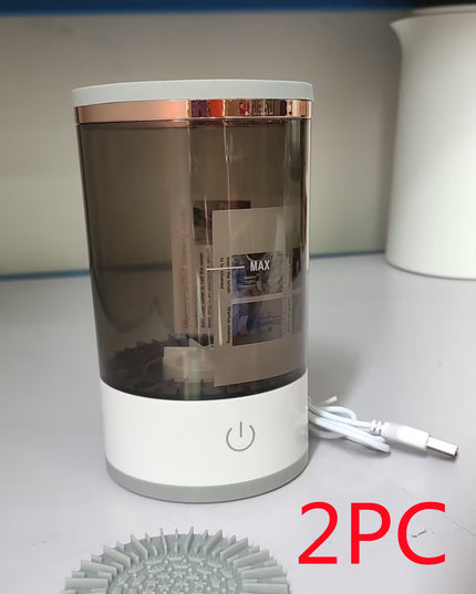 Women Eye Shadow Brush Cleaning Tool Portable Electric Makeup Brush Cleaner Machine With USB Charging Automatic Cosmetic Brush