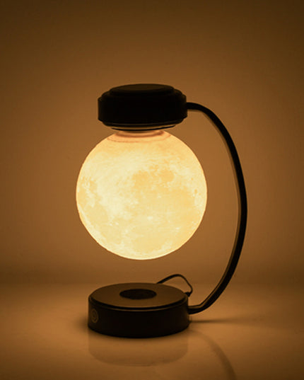 3D LED Moon Night Light Wireless Magnetic Levitating Rotating Floating Ball Lamp For School Office Bookshop Home Decoration