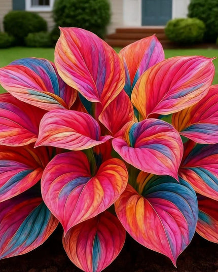 Multicolor Hosta Seeds + Plant Growth Serum Free