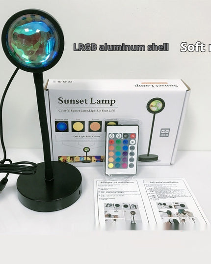 Sunset Projection Lamp Sunset Projector Night Light Wall Decoration Lighting