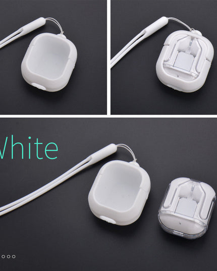New Mini Transparent Wireless Bluetooth Headset Digital Display ENC Noise Reduction True Wireless Sports Music