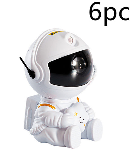Mini Version Of Astronaut Star Projection Lamp Creative Gift Atmosphere Decorative Lamp Colorful Flowing Starry Night Light