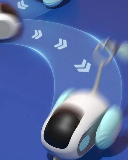 Remote Control Interactive Cat Car Toy USB Charging Chasing Automatic Self-moving Remote Smart Control Car Interactive Cat Toy Pet Products