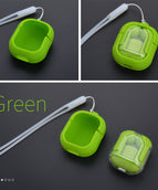 Green headphone case