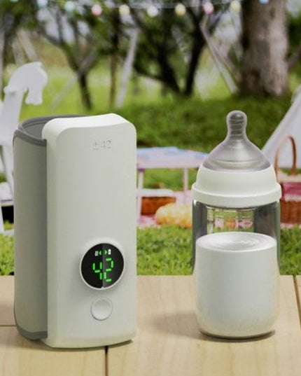 Portable Wireless Rechargeable Baby Bottle Warmer USB Charging And Heating Bag Portable Constant Temperature Milk Warmer Universal Bottle Insulation Sleeve