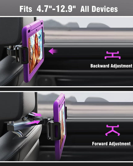 Car Headrest Phone/Tablet/iPad Holder