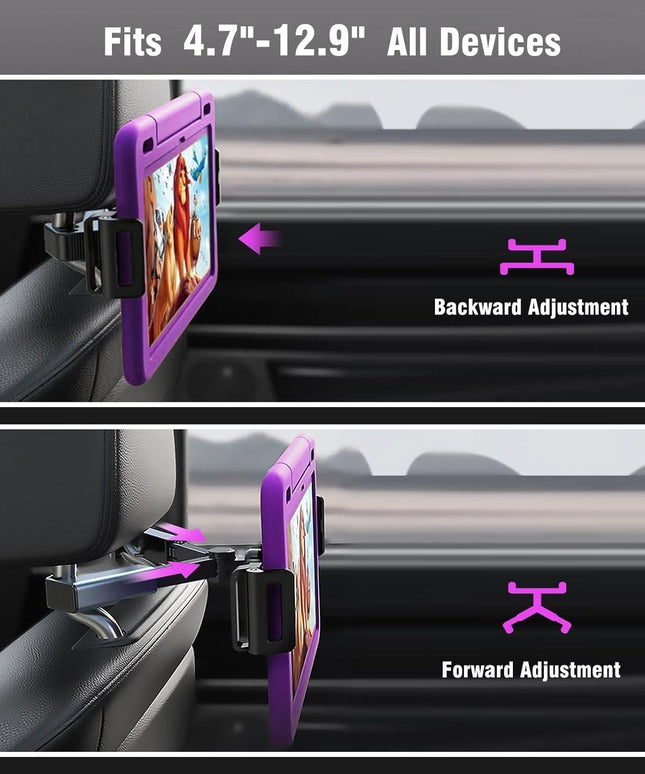 Car Headrest Phone/Tablet/iPad Holder