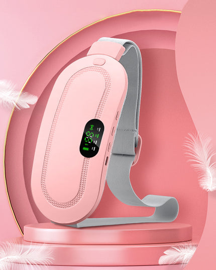 Menstrual Heating Pad Smart Warm Belt Relief Waist Pain Cramps Vibrating Abdominal Massager Electric Waist Belt Device