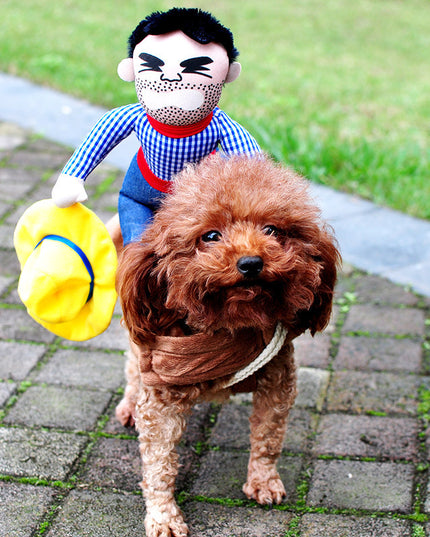 Halloween Pet Costume Pet Dog Funny Clothes Adjustable Dog Cosplay Costume Scary Costume Party Gatherings