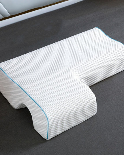 Couples Pillow Arched Cuddle Pillow With Slow Rebound Memory Foam For Arm Rest Hand Pillow