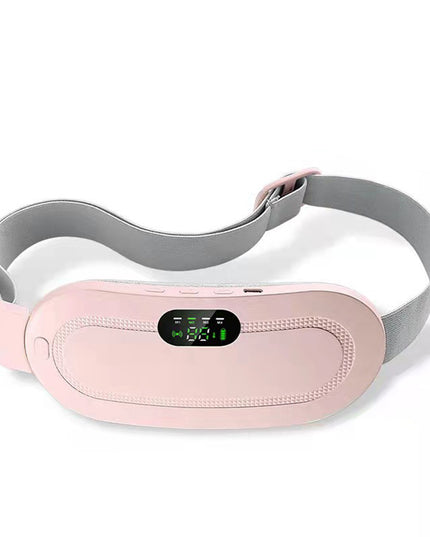 Menstrual Heating Pad Smart Warm Belt Relief Waist Pain Cramps Vibrating Abdominal Massager Electric Waist Belt Device