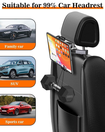 Car Headrest Phone/Tablet/iPad Holder