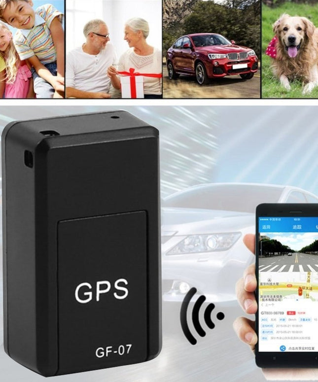 Car Tracker Magnetic Mini Car Tracker GPS Real Time Tracking Locator Device Recordable Anti-lost Rechargeable Locator