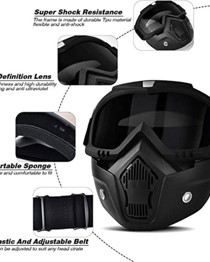 Goggle Mask Anti Scratch UV Protective